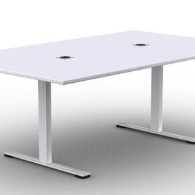 NARBUTAS - Rokovací stôl JAZZ 200x120 so zásuvkami - melamín
