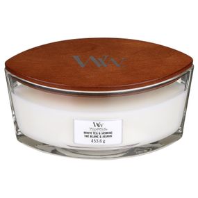 WoodWick Vonná sviečka WoodWick - White Tea and Jasmine 454 g