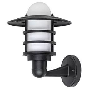 Rabalux 7678 vonkajšia nástenná lampa Darrington 1x20W | E27 | IP44 - čierna farba