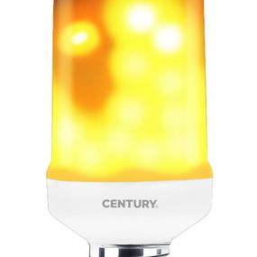 CENTURY LED ŽÁROVKA IMITACE OHNĚ 4W E27 1500K/1600K 220d