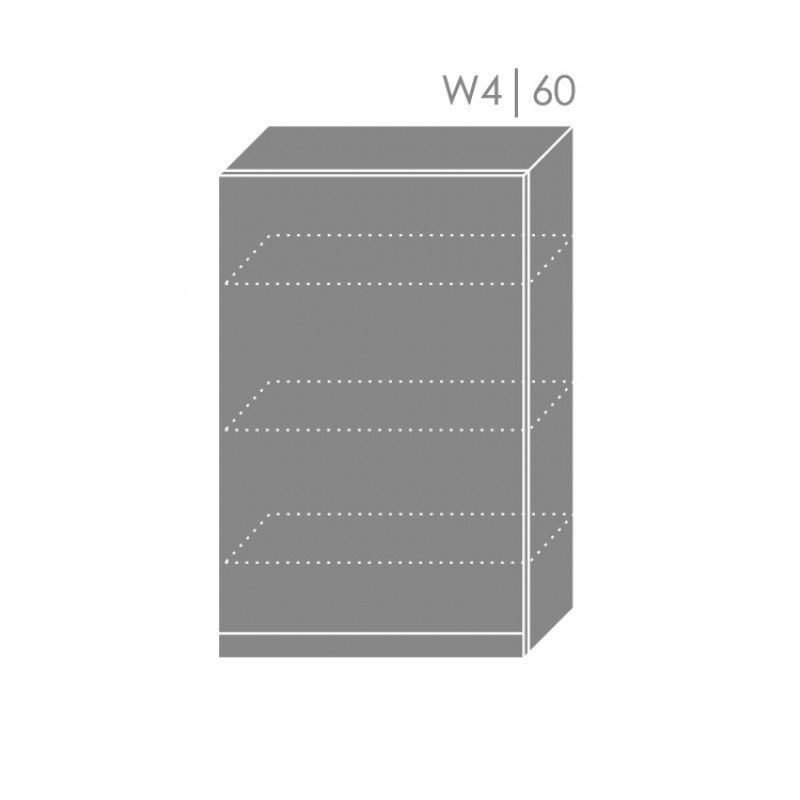 ArtExt Kuchynská linka Brerra - lesk Kuchyňa: Horná skrinka W4/60 / (ŠxVxH) 60 x 96 x 32,5 cm