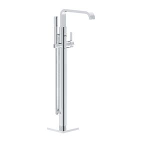 GROHE Allure - Páková vaňová batéria, DN 15, montáž do podlahy, chróm 32754002