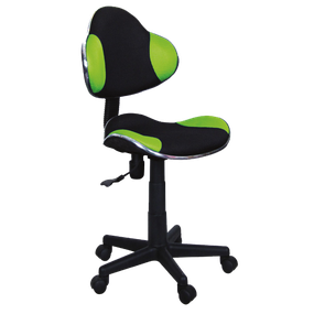 Študentská kancelárska stolička Q-G2 Signal Čierna / zelená