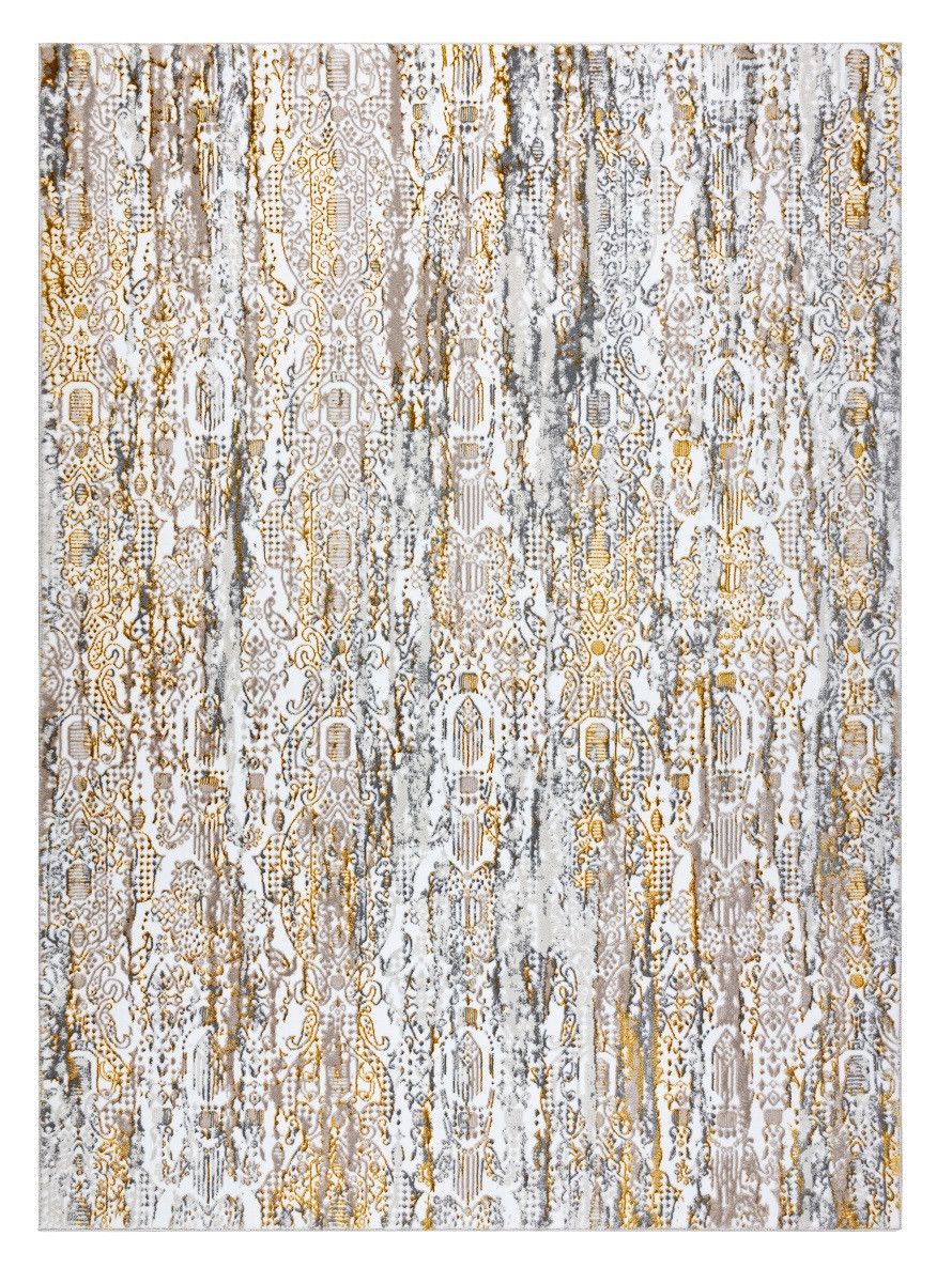 Dywany Łuszczów Kusový koberec Gloss 8487 63 Ornament gold/beige - 200x290 cm