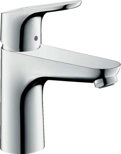 Hansgrohe Focus - Páková umývadlová batéria 100 LowFlow 3,5 l/min s odtokovou súpravou s tiahlom, chróm 31603000