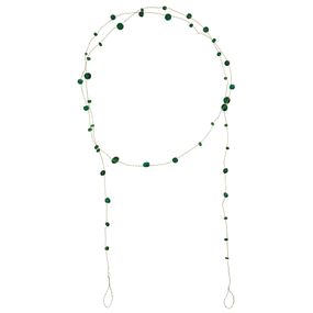 House Doctor Girlanda Bead Green 150cm