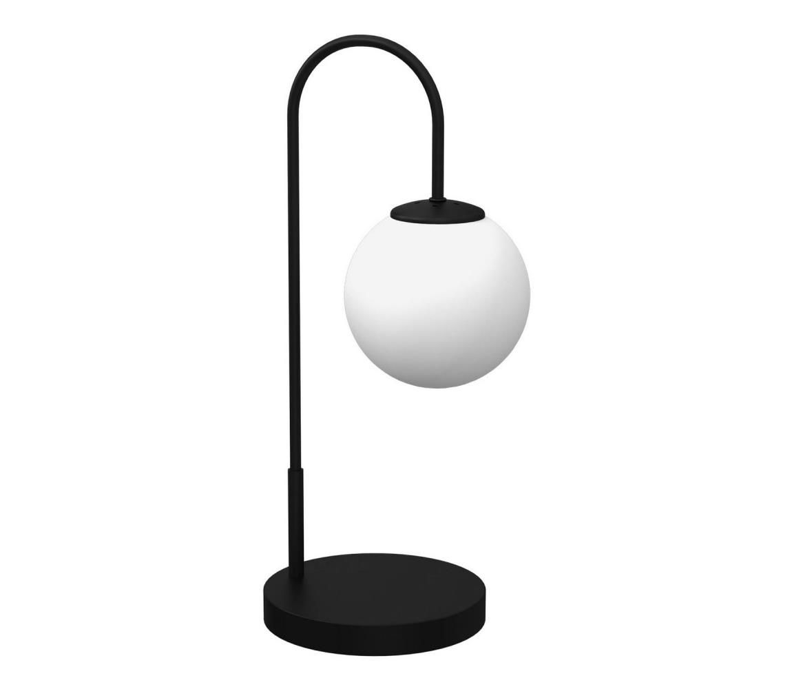 Stolná lampa CAMBRIDGE 1xE14/60W/230V čierna