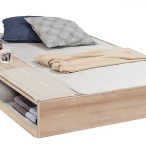 Zásuvka 90x190cm s úložným priestorom k posteli veronica - dub