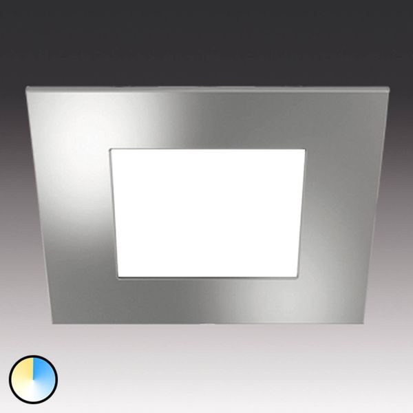Hera Farba svetla voliteľná – zapustené Dynamic FQ 68, Obývacia izba / jedáleň, plast, 4W, Energialuokka: G, P: 7.5 cm, L: 7.5 cm