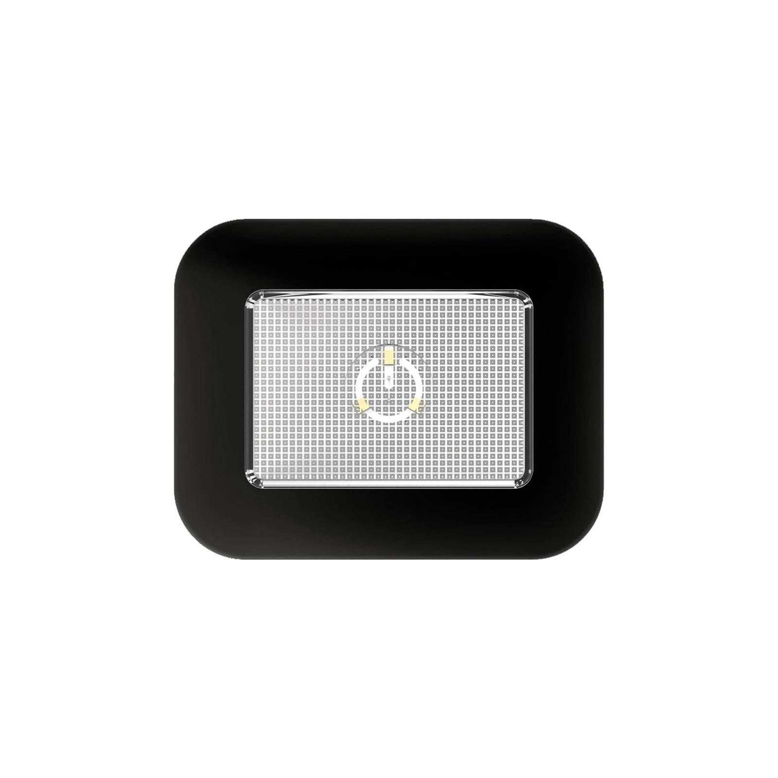 Müller-Licht LED svietidlo Mobina Push 10 s batériou čierna, Kuchyňa, ABS, 0.6W, P: 9.7 cm, L: 7.6 cm, K: 1.8cm