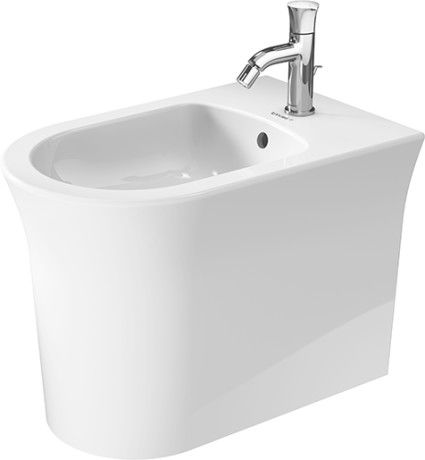 Duravit White Tulip - Stojací bidet 580x370 mm, biela 2293100000