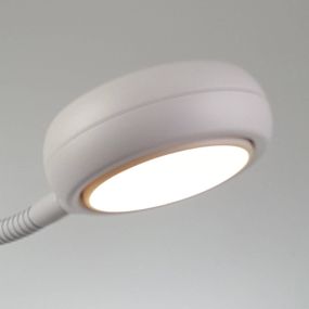 Niermann Standby Stolová lampa Farebné kvety s ohybným ramenom, Detská izba, drevo, kov, polykarbonát, GX53, 6W, K: 43cm