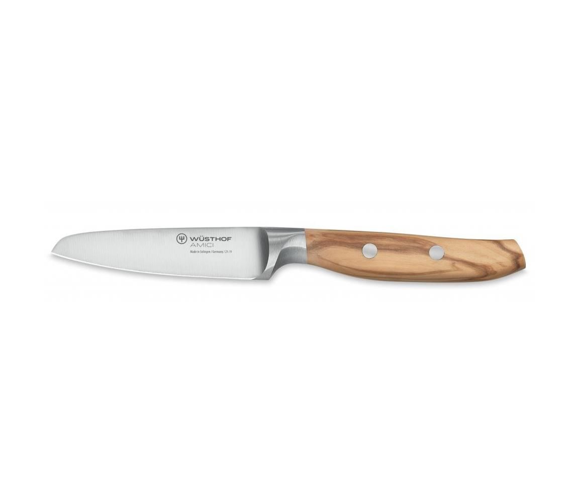 Wüsthof - Kuchynský nôž na zeleninu AMICI 9 cm olivové drevo