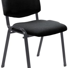 TEMPO KONDELA Konferenčná stolička ISO 2 NEW, čierná