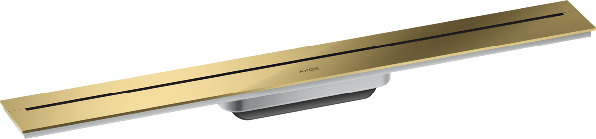Axor Drain - Vrchná sada sprchového žľabu 700 pre montáž ku stene, zlatá 42525990