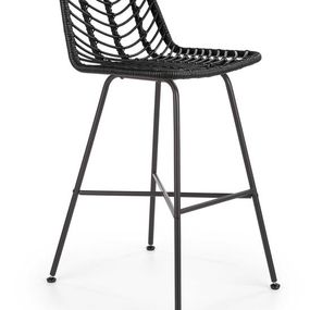Halmar H97 barová stolička čierna