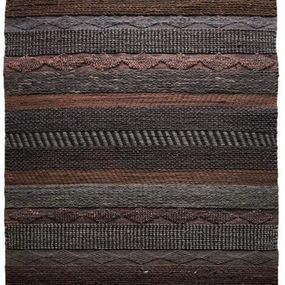 Diamond Carpets koberce Ručne viazaný kusový koberec Black Melange DE 2006 Multi Colour - 240x300 cm