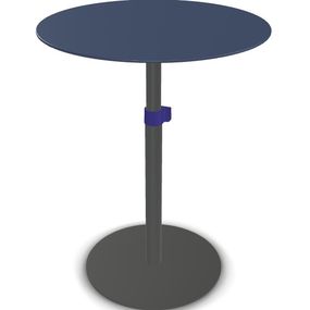 PATTIO - Skladací stôl NOTA s nastaviteľnou výškou