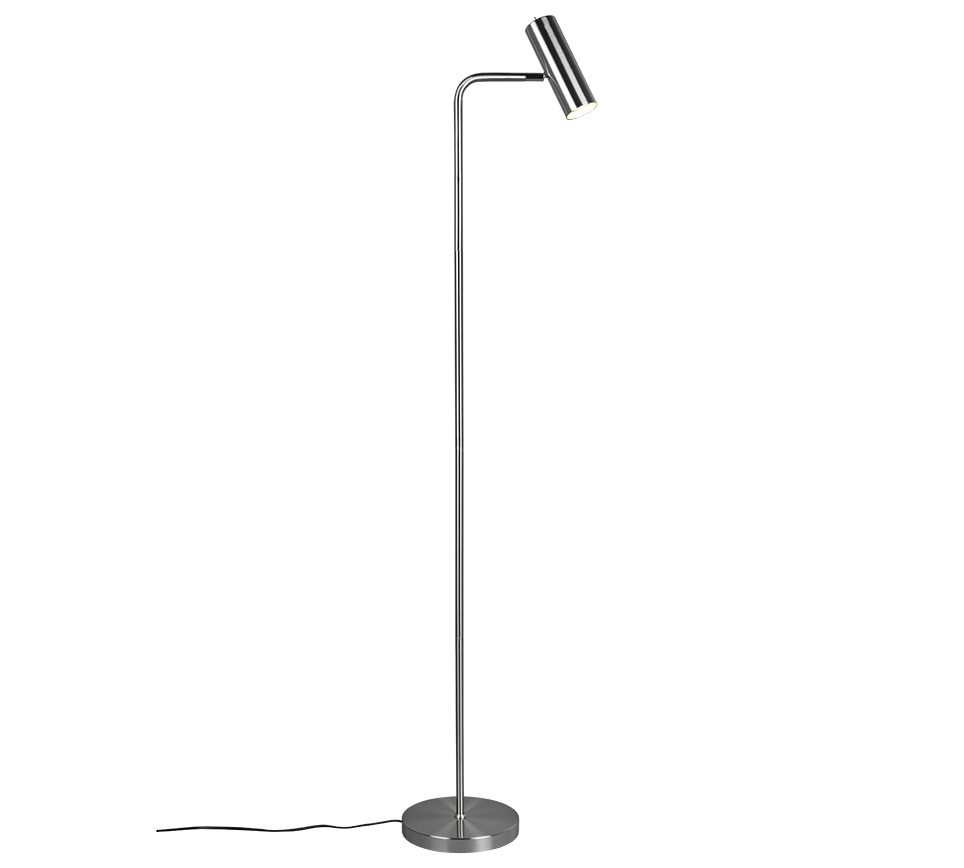 TRIO 412400107 MARLEY stojacia lampa 1xGU10 matný nikel