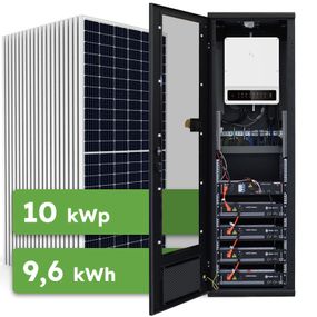 Ecoprodukt Hybrid GoodWe 10kWp 9,6kWh RACK 3-fáz predpripravený solárny systém