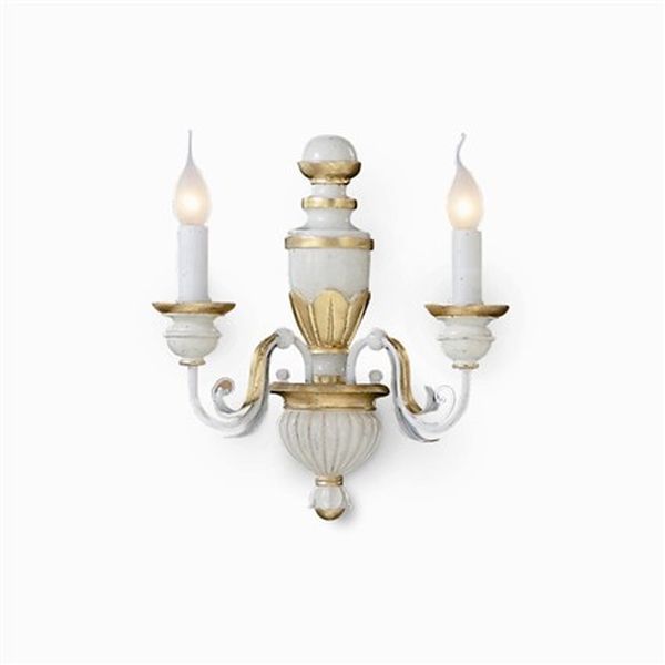 závesné svietidlo - luster Ideal lux FIRENZE 012865 - starožitná slonová kosť / zlatá