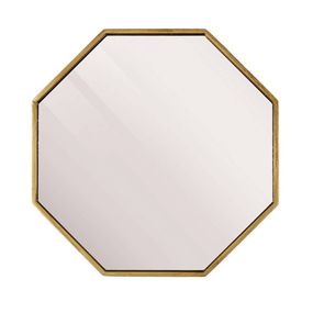 Nástenné zrkadlo LEVA, hexagon (S), 30 cm