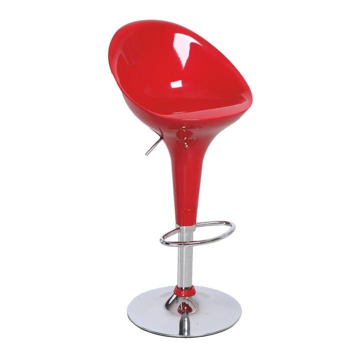 Barová stolička Abby Nova červená
