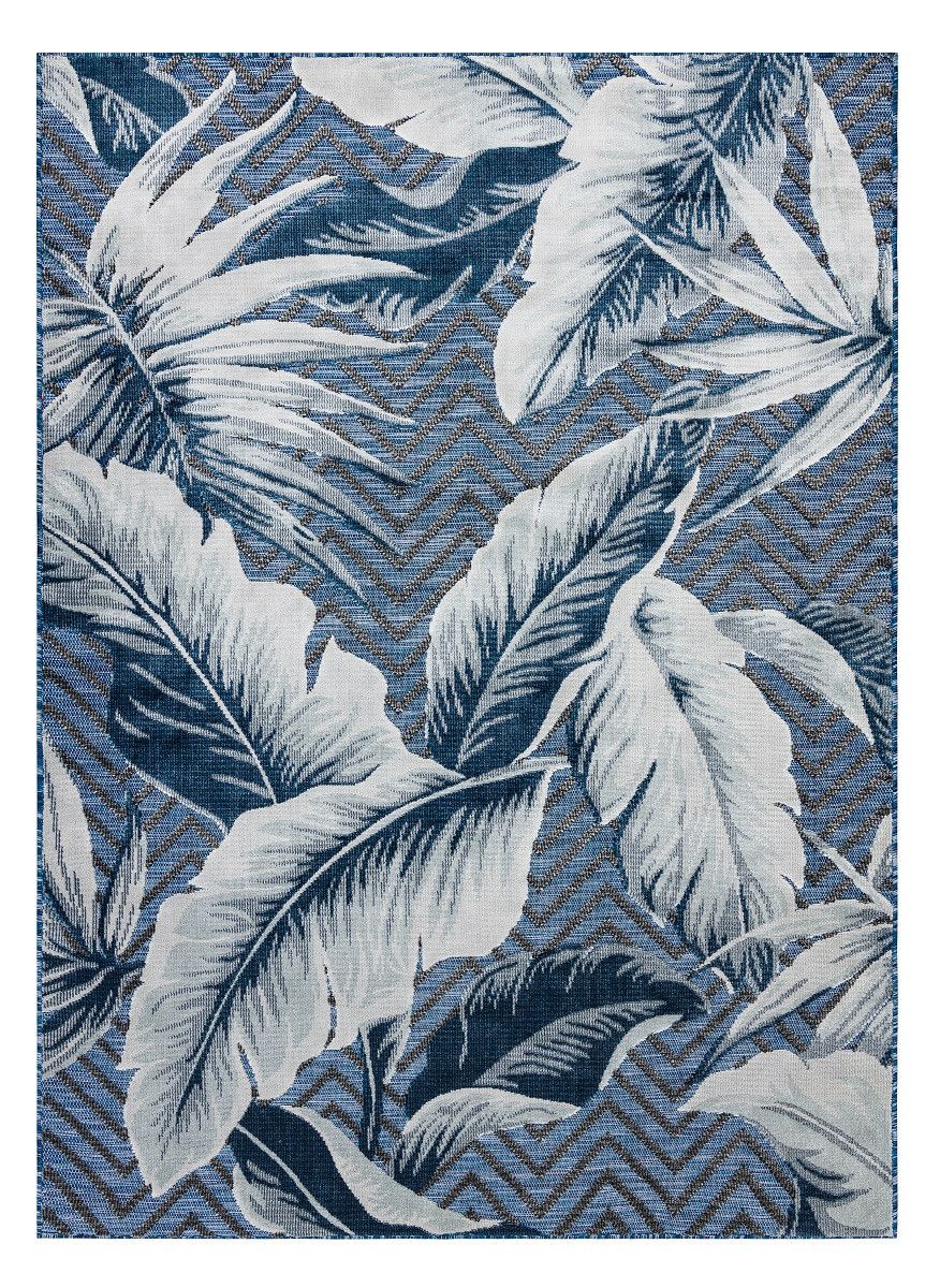 Dywany Łuszczów Kusový koberec Botanic 65242 Feathers navy - 78x150 cm