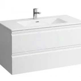 Laufen Pro S - Skrinka s umývadlom, 1000 mm x 500 mm, farba biela mat H8619654631041
