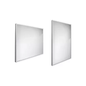 Nimco zrkadlo LED 800 x 700 Model 13000 hliníkový rám ZP 13003 ZP 13003