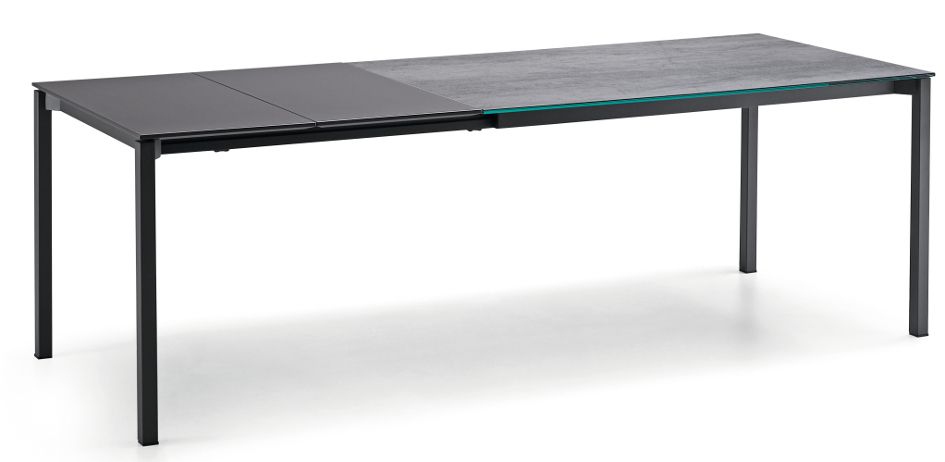 MIDJ - Rozkladací stôl MORE 140/200x90 cm, Fenix/orech