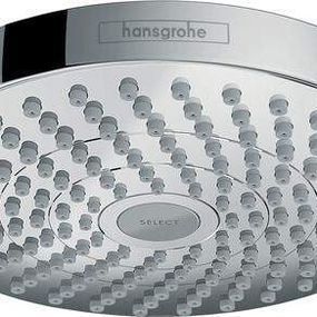 HansGrohe Croma Select S - Hlavová sprcha 180, 2 prúdy, EcoSmart 9 l/min, chróm 26523000