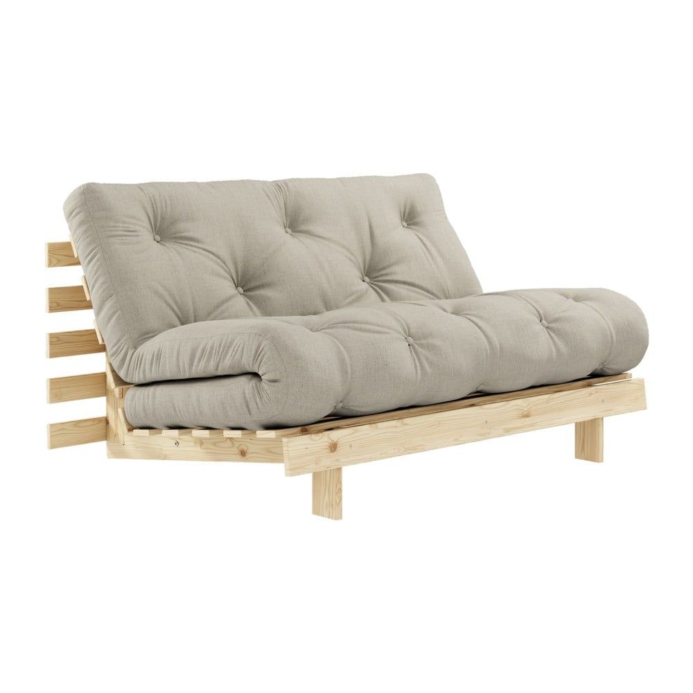 Variabilná pohovka Karup Design Roots Raw/Linen Beige