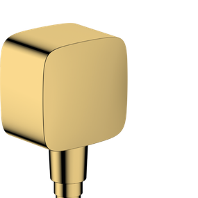 HANSGROHE FixFit - Prípojka hadice so spätným ventilom, leštený vzhľad zlata 26457990