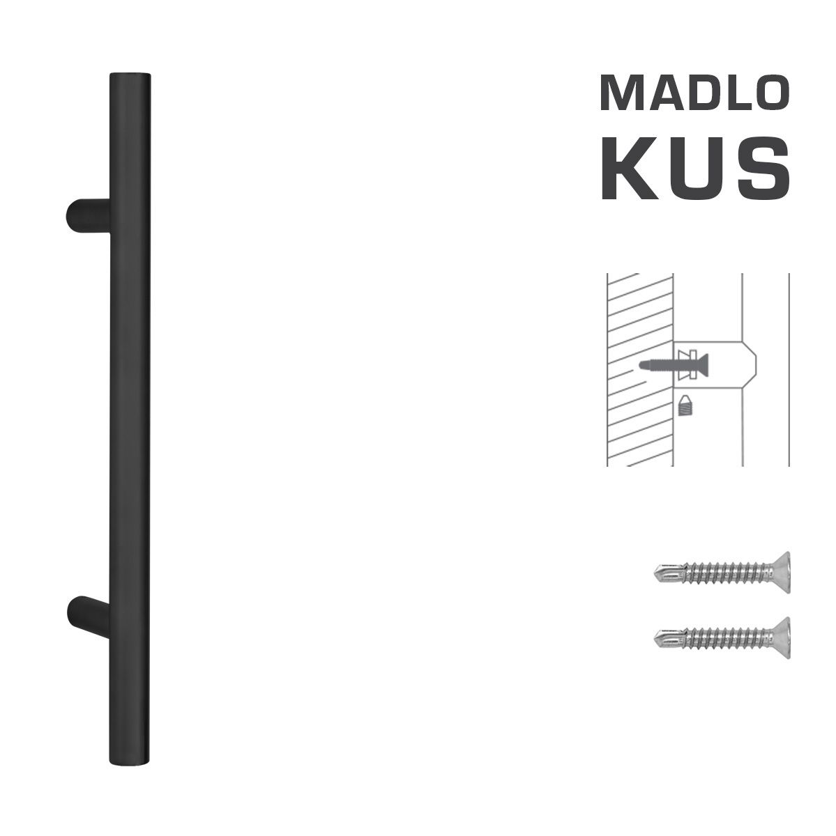 FT - MADLO kód 800 Ø 30 mm ST ks 210 mm, Ø 30 mm, 300 mm