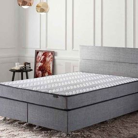 Sofahouse Dizajnová posteľ Eliava 160 x 200 cm sivá