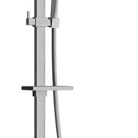 MEXEN/S - CQ62 Sprchový stĺp s termostatickou batériou, grafitu 772506295-66