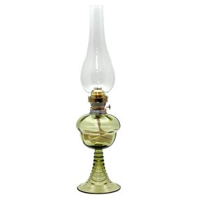 Petrolejová lampa RADMILA 50 cm lesná zelená