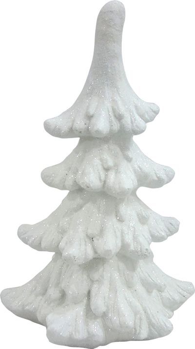Dekorácia MagicHome Vianoce, Stromček, keramika, 28x22x45 cm