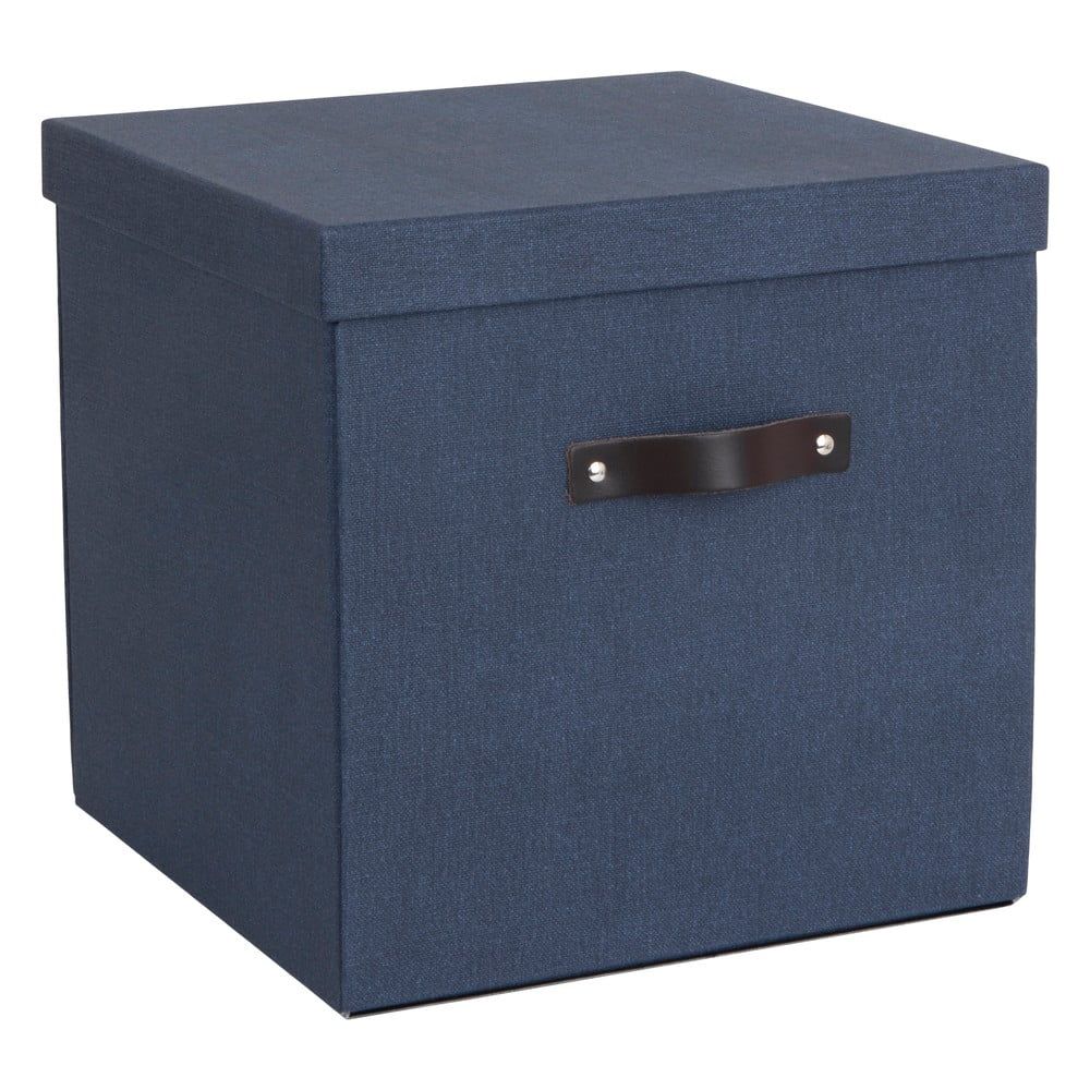 Modrá úložná škatuľa Bigso Box of Sweden Logan