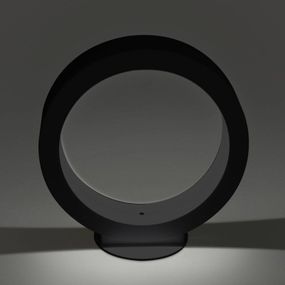 Cini & Nils Cini&Nils Assolo – stolná LED lampa čierna, 20 cm, Obývacia izba / jedáleň, hliník, 10W, L: 9.5 cm, K: 20.7cm