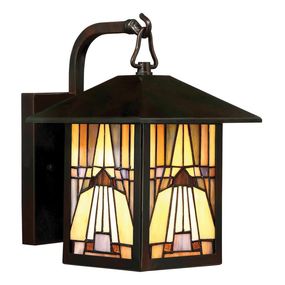 Elstead QZ-INGLENOOK2-S-Vonkajšie nástenné svietidlo INGLENOOK 1xE27/60W/230V IP44