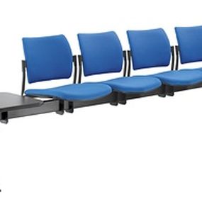 LD SEATING lavice DREAM 141/4T-N2, podnož šedá, se stolkem