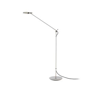 Carpyen LED lampa Tema, nastaviteľná, čierno-niklová, Obývacia izba / jedáleň, kov, 7W, K: 157cm