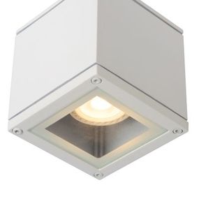 LUCIDE 22963/01/31 AVEN stropné okrúhle štvorcové svietidlo Gu10/50W biela