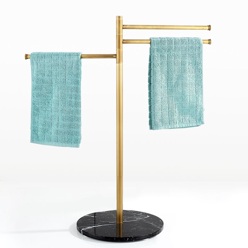 Waterfall Designový kovový držák na ručníky | antický bronz