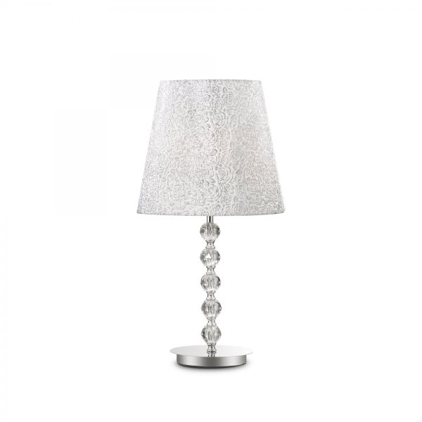 stolná lampa Ideal lux LE 073408 - strieborná