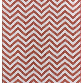 NORTHRUGS - Hanse Home koberce Kusový koberec Twin Supreme 105470 Palma Cayenne – na von aj na doma - 80x250 cm