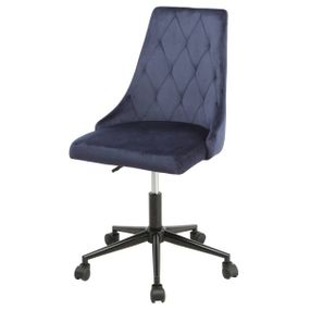 Sconto Kancelárska stolička LEONA modrá