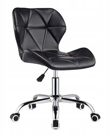 DomTextilu Elegantné kancelárske kreslo v čiernej farbe  63156
